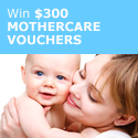Win $300 Of Mothercare Vouchers
