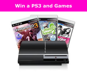 Win a PlayStation 3 and a bundle of Games!