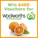 Win $400 Of Woolworths Vouchers