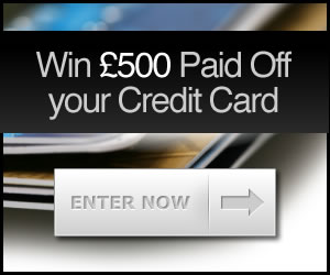 Win £500 Paid Off Your Credit Card