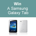 Win a Samsung Galaxy Tablet
