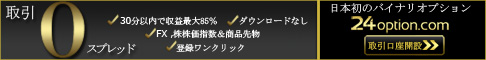 24Optionウェルカムボーナスの2,500ドルまで受け取る