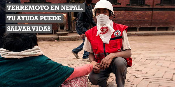 Terremoto en Nepal. Tu ayuda puede salvar vidas. + de 2100 personas fallecidas y 6.6 millones de afectados en un radio de 100km del epicentro
