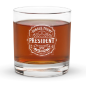 Trump Whiskey Glass