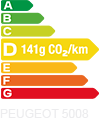 PEUGEOT 5008 - D 141g CO₂/km