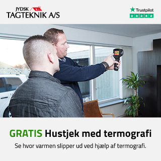 Gratis hustjek med termografi fra Jydsk Tagteknik