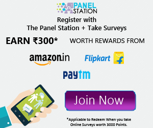 [₹9000 Proof] Panel Station – Surveys Worth ₹300 PayTM Live Now