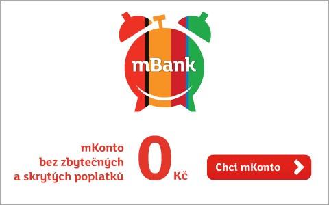 mKonto – Osobní účet bez nesmyslných poplatků