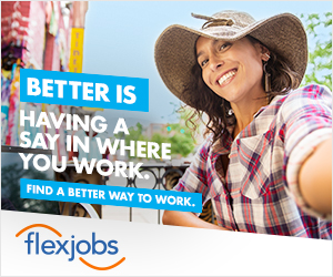 work at home jobs at FlexJobs