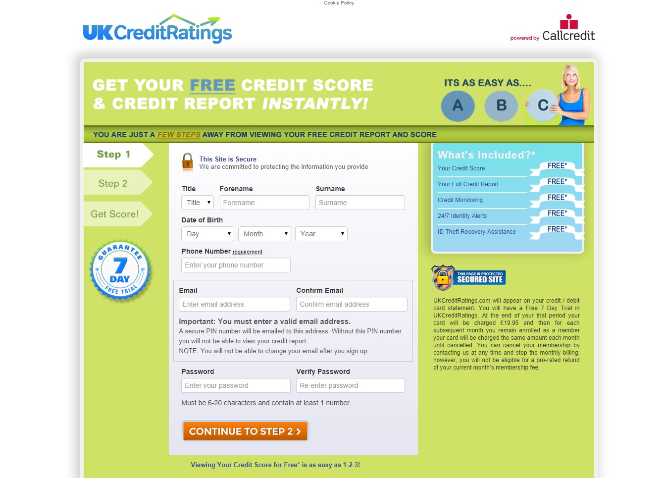 free credit report