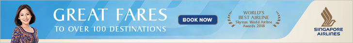 Book your flight on Singapore Airlines!