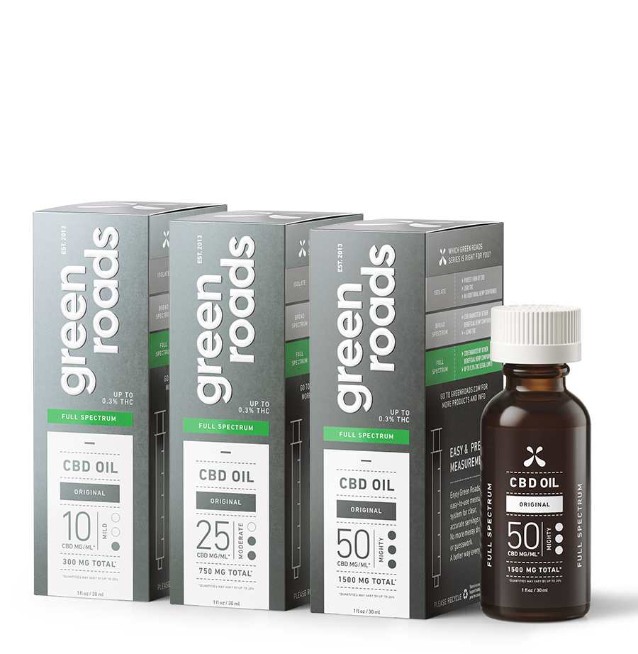 shop Green roads CBD oil tinctures