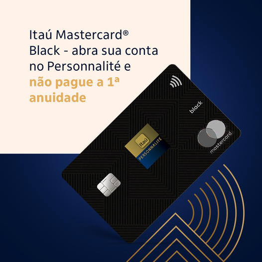 Itaú Personnalité Mastercard Black Comparemania