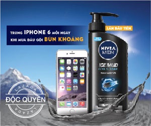 Mua nivea trúng iphone 6