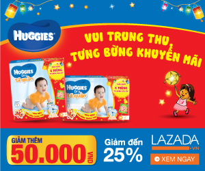 Khuyến mãi khi mua tã bỉm cho bé tại lazada