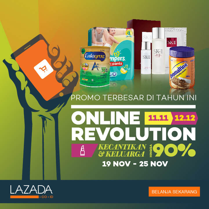 Diskon Promo Akhir Tahun Lazada - Diskon 90% All Item 