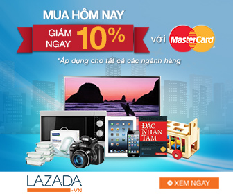 Lazada Vietnam Master card on Monday