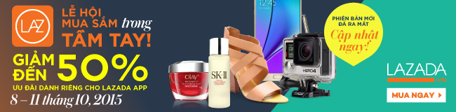 Lễ hội mua sắm trong tầm tay chỉ dành riêng cho lazada app