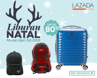 Promo Liburan Natal Lazada Diskon UpTo 80% Harga Mulai 