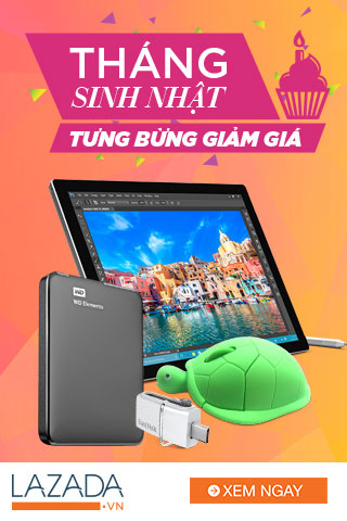 Săn Khuyến mãi cùng sự kiện sinh nhật Lazada lần thứ 4