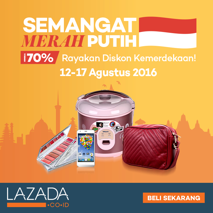 Rayakan Diskon Kemerdekaan dengan Produk Buatan Indonesia Rayakan Diskon Kemerdekaan dengan Produk Buatan Indonesia