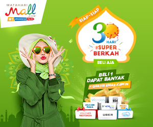 Promo Diskon SUPER BERKAH Bulan Ramadhan Dari MatahariMall Promo Diskon SUPER BERKAH Bulan Ramadhan Dari MatahariMall