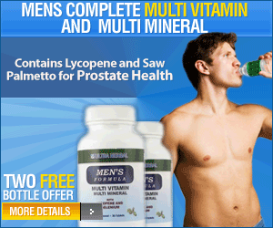 A Complete Multivitamin and Mineral Formula with Lycopene and Saw Palmetto for Prostate Health. Created especially for the rigorous physical and mental demands on today's man, the Ultra Herbal Men's Health Formula combines the most complete and effective men's daily multi-vitamin, multi-mineral formula with a powerful array of super foods, wellness herbs and a special herbal blend carefully formulated to support men's chemistry.