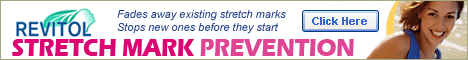 Revitol - natural remedy for stretch marks banner advert