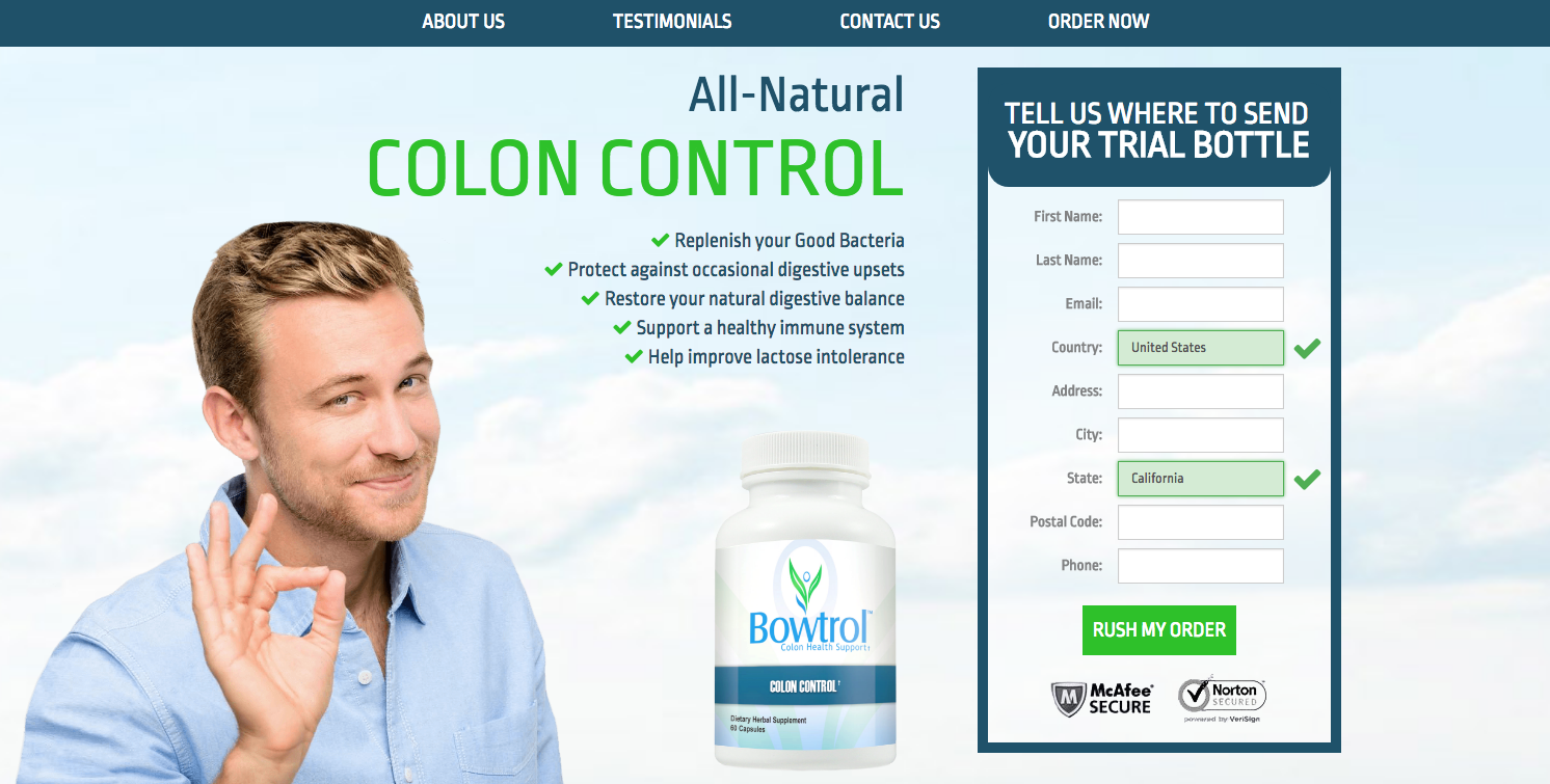 Bowtrol Colon Control CPA