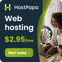 Hostpapa Basicv Website Plan from $2.95/mo