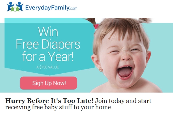 get free baby diapers