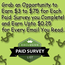 Paid Survey List