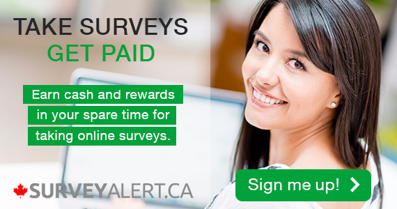 Canada Paid Survey Survey Alert - 