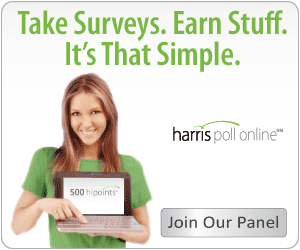 Join Harris Poll Online and Earn Rewards via www.productreviewmom.com