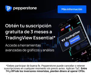 Pepperstone: obtén 3 meses gratis de TradingView Essential