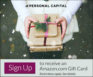 Personal Capital Amazon Gift Card Deal