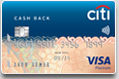Citi Visa Platinum Cash Back Credit Card