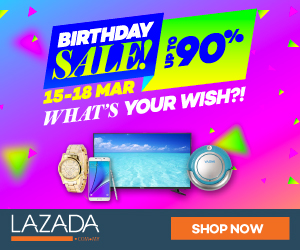 Lazada Birthday Sale
