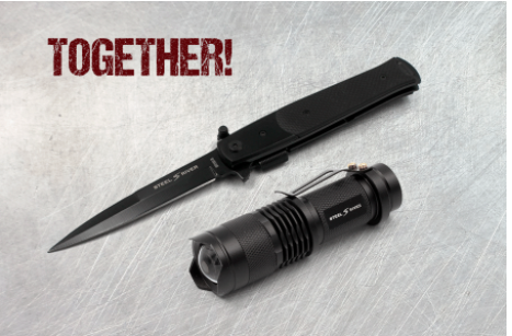 Midnight Stiletto & Emergency Baton F+S