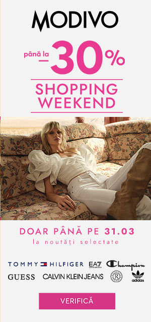 Începe SHOPPING  WEEKEND!