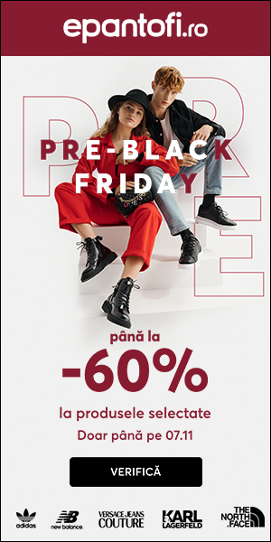 PRE BLACK FRIDAY până la -60%