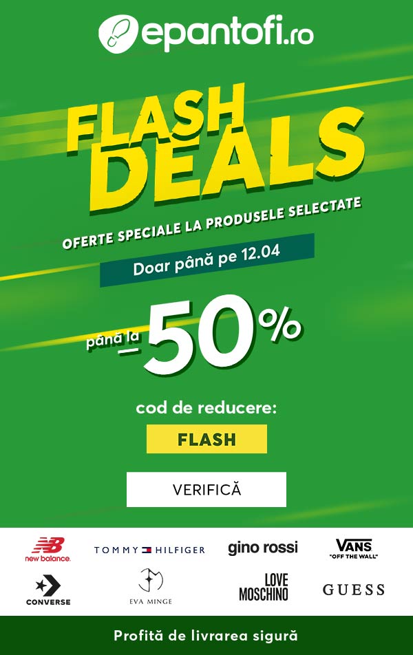 #staiacasă Pregătește-te pentru primăvară! Mărci de TOP până la -50%