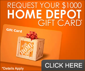 Home Depot Gift Card - Email Submit